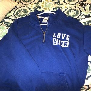 Royal Blue VS pink fleece